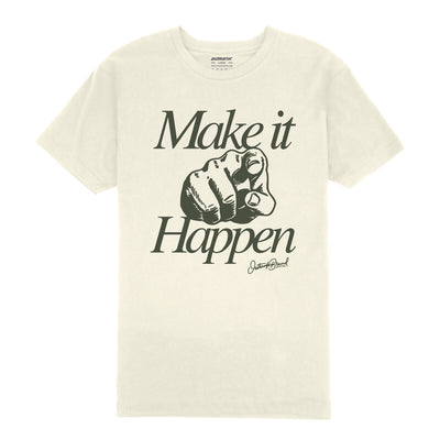 Outrank Make It Happen T-shirt (Vintage White) - Outrank