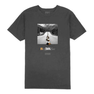 Outrank In My Own Lane T-shirt (Heavy Metal) - Outrank