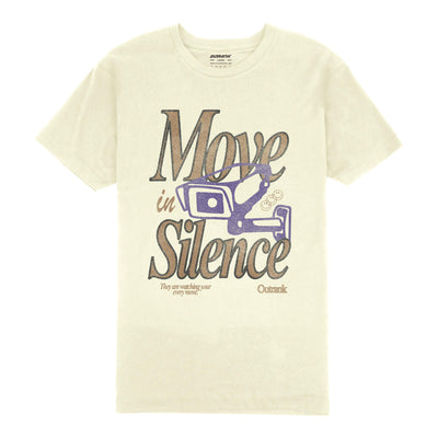 Outrank Move In Silence T-shirt (Vintage White) - Outrank