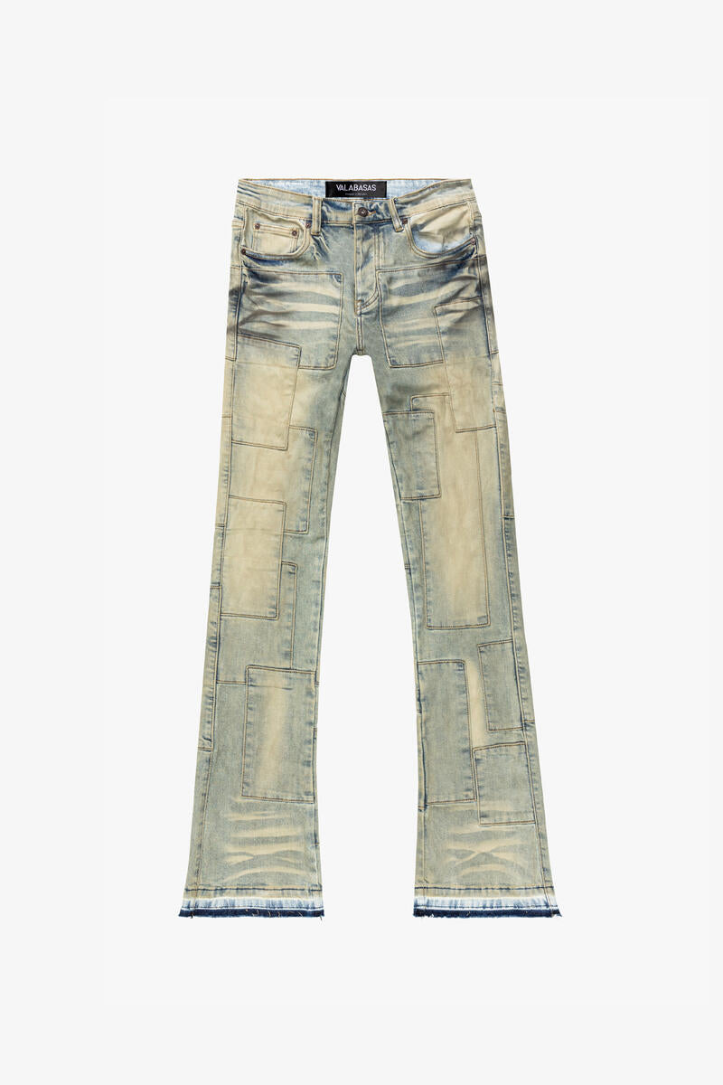 Valabasas Bricks Denim Stacked (Dirt Blue) - VLBS2306 - VALABASAS