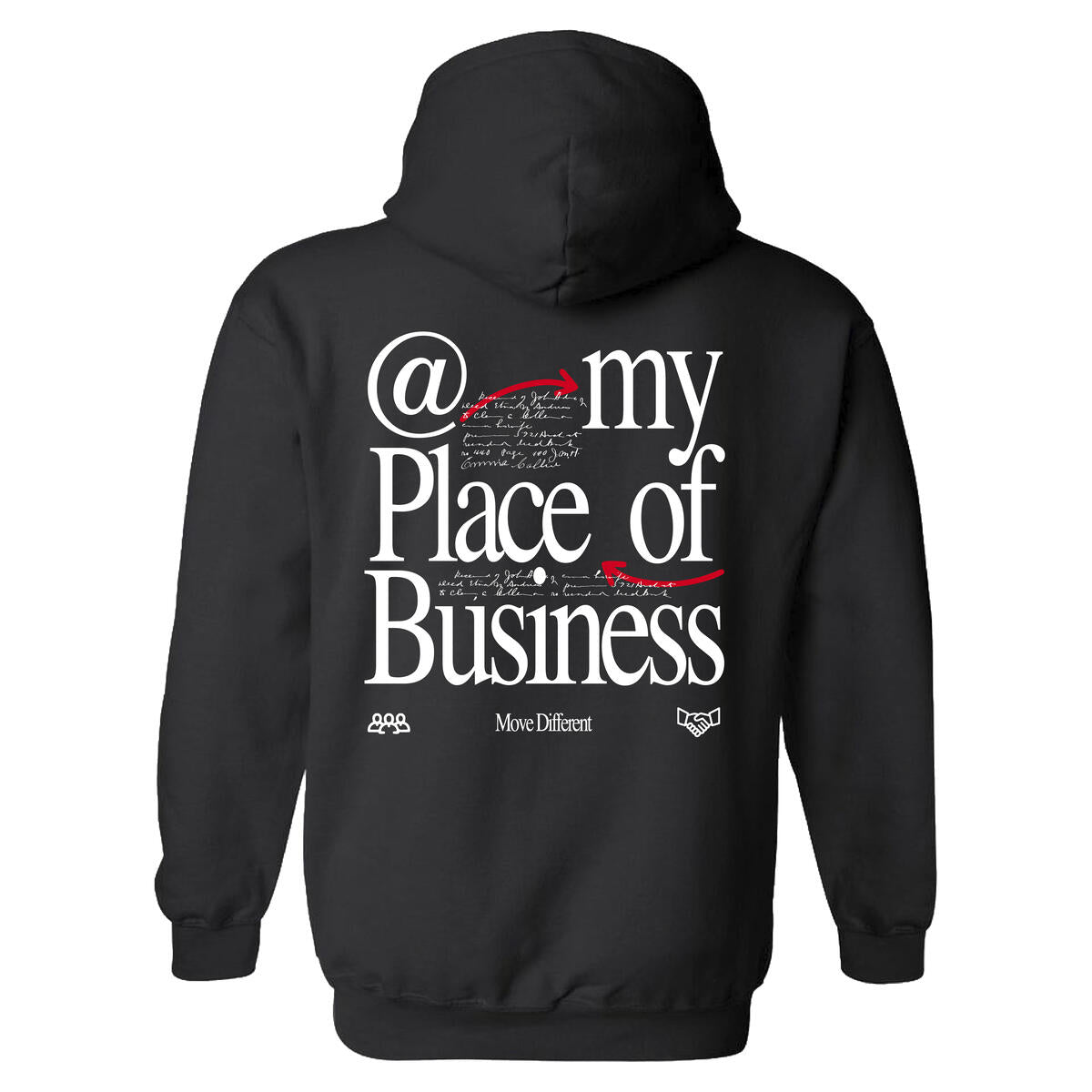 Outrank Place of Business Hoodie (Black) - Outrank