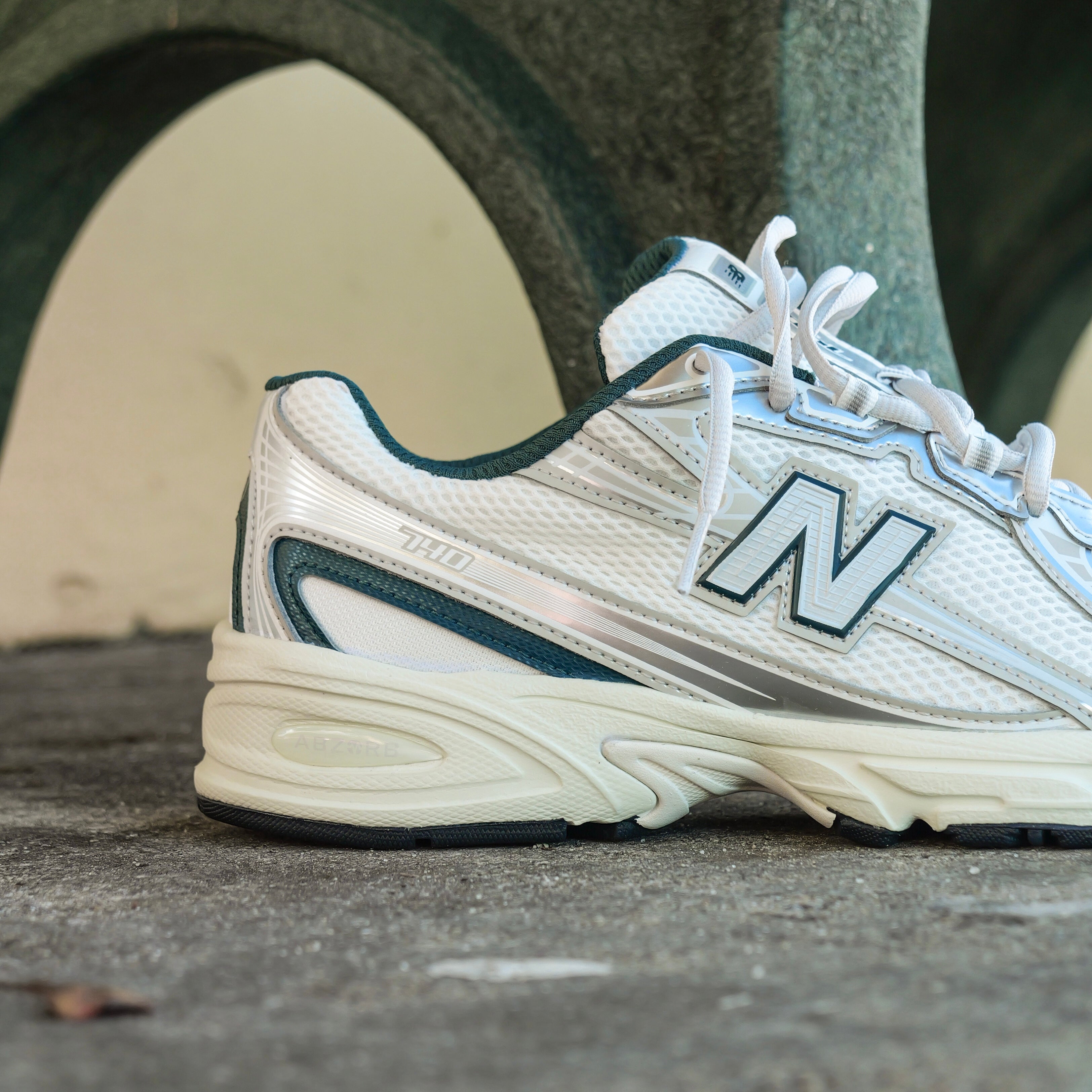 Mens New Balance 740 (Green/Beige) - U740EL - New Balance