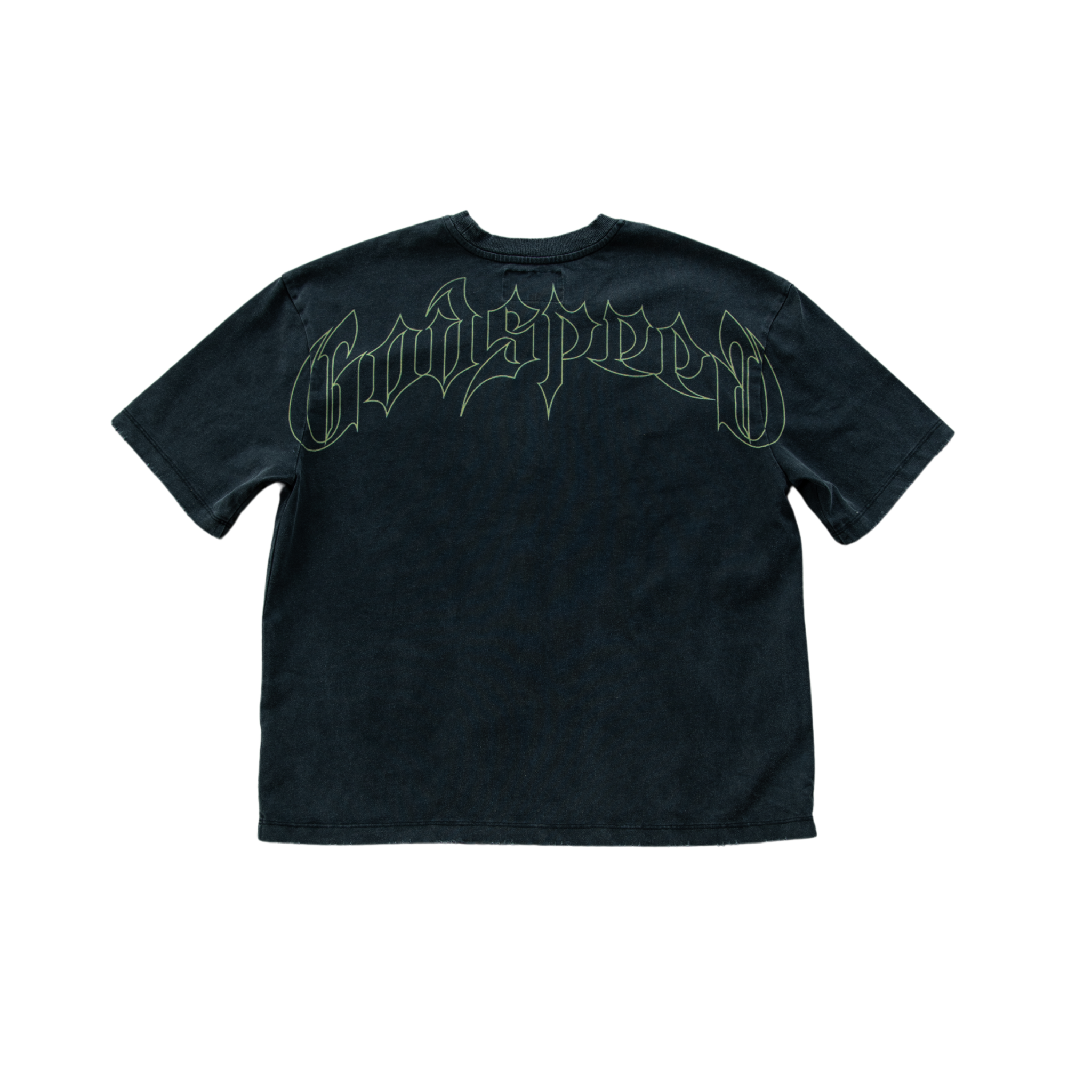 Godspeed Skyline Tee (Black Wash) - Godspeed