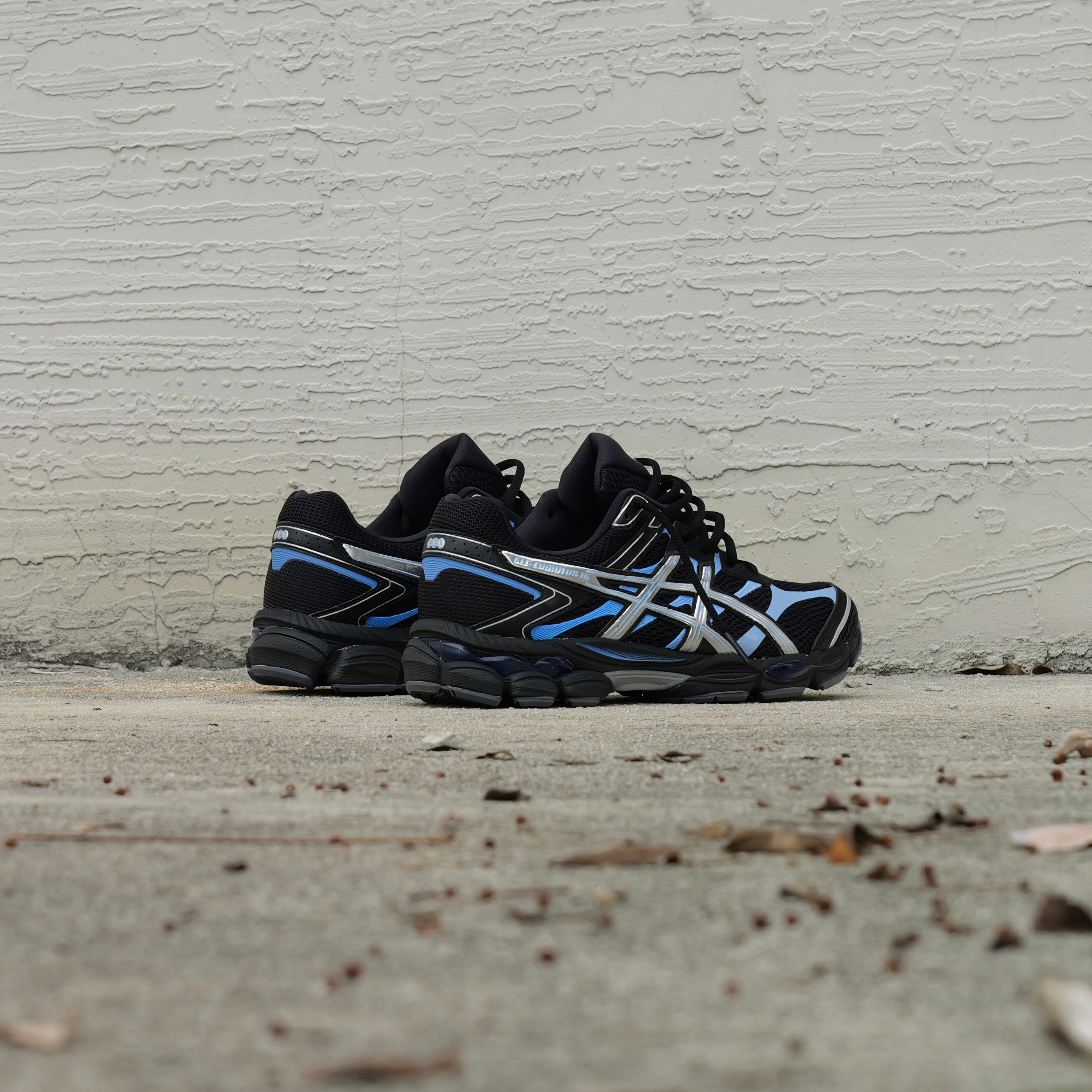 Mens Asics Gel-Cumulus 16 (Black/Pure Silver) - Asics