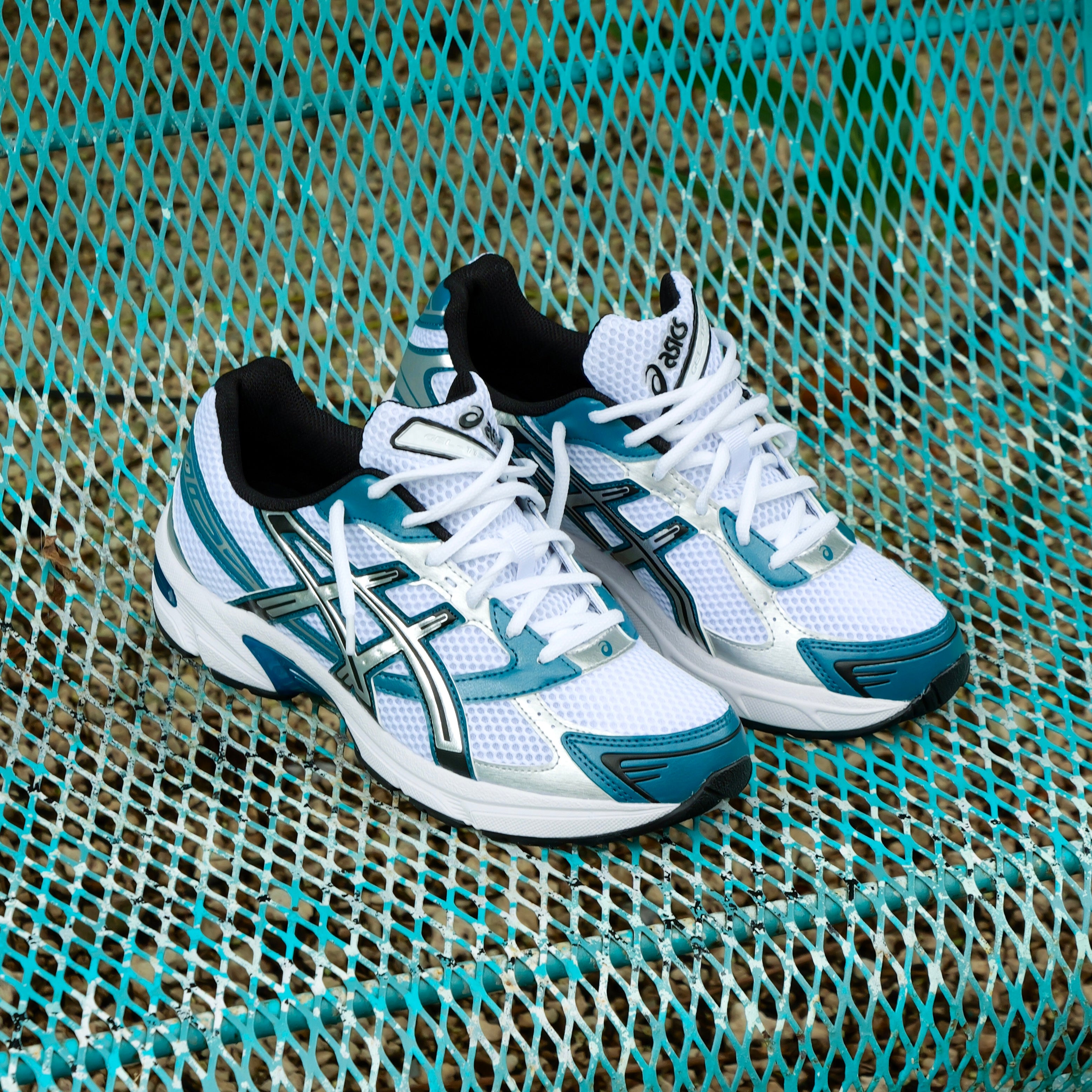 Mens Asics Gel-1130 (White/Restful Teal) - VIP Asics