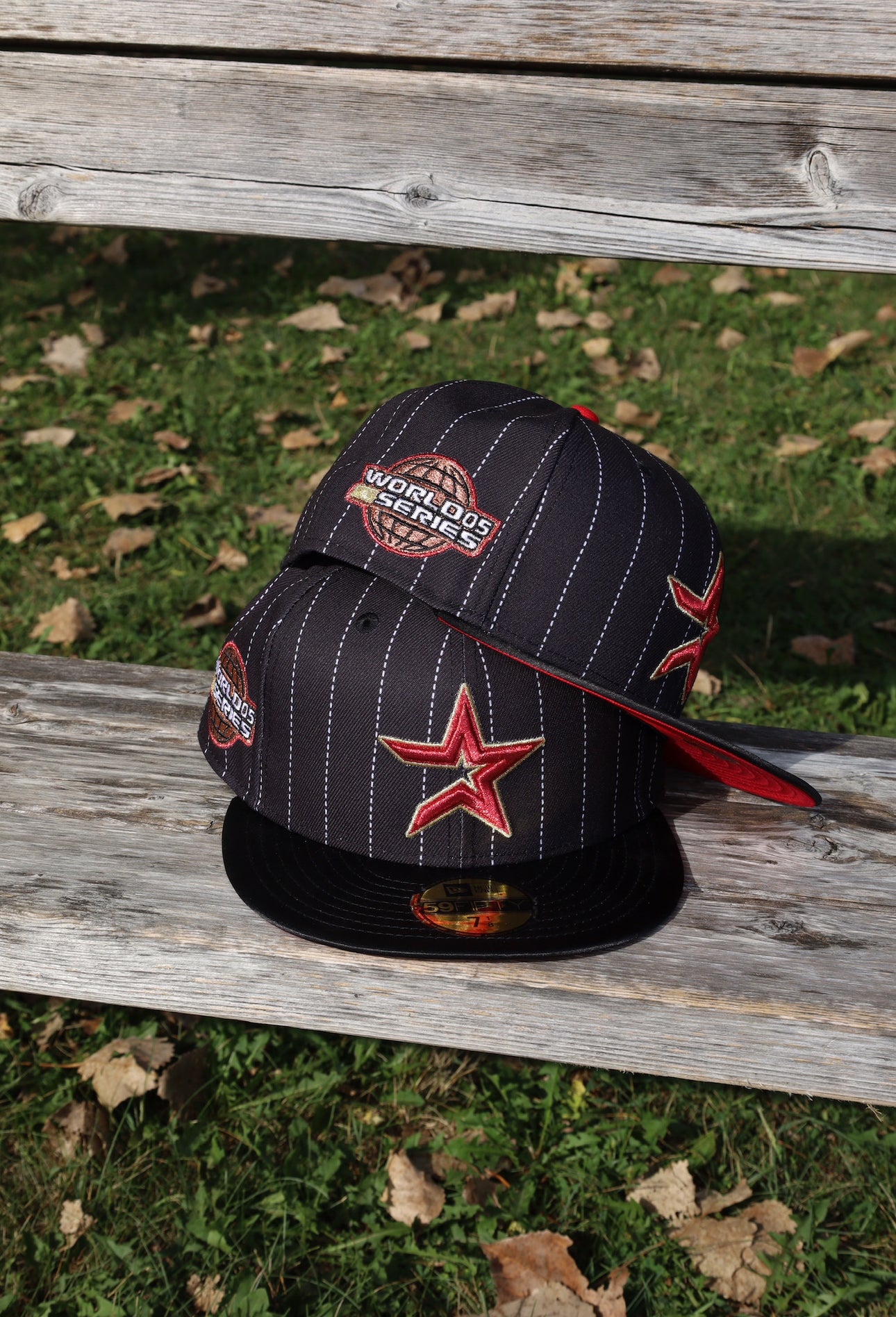 New Era Houston Astros 2005 World Series Side Patch Fitted - New Era