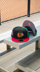 New Era Chicago Blackhawks 1991 All-Star Game Grey UV 59Fifty Fitted (Multi) - New Era