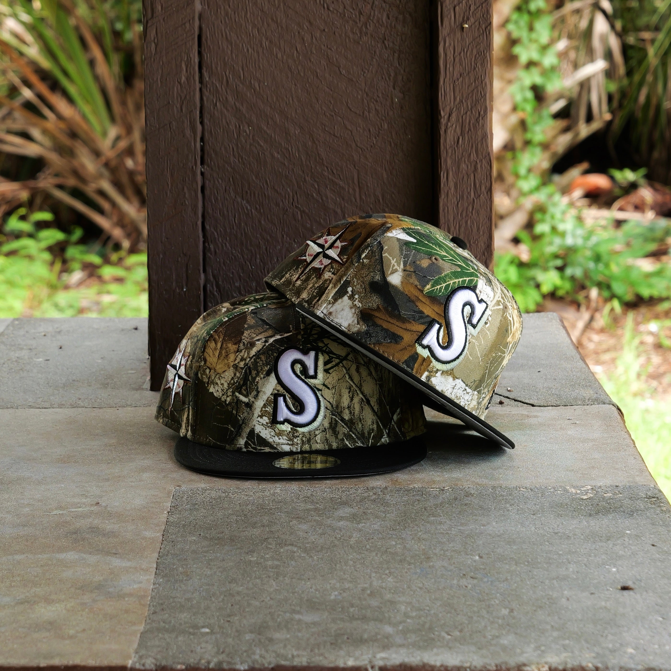 New Era Seattle Mariners Compass Side Patch Fitted - New Era