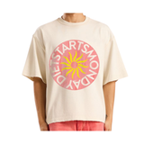 DSM "SOL" Tee (Antique White/Washed Red)
