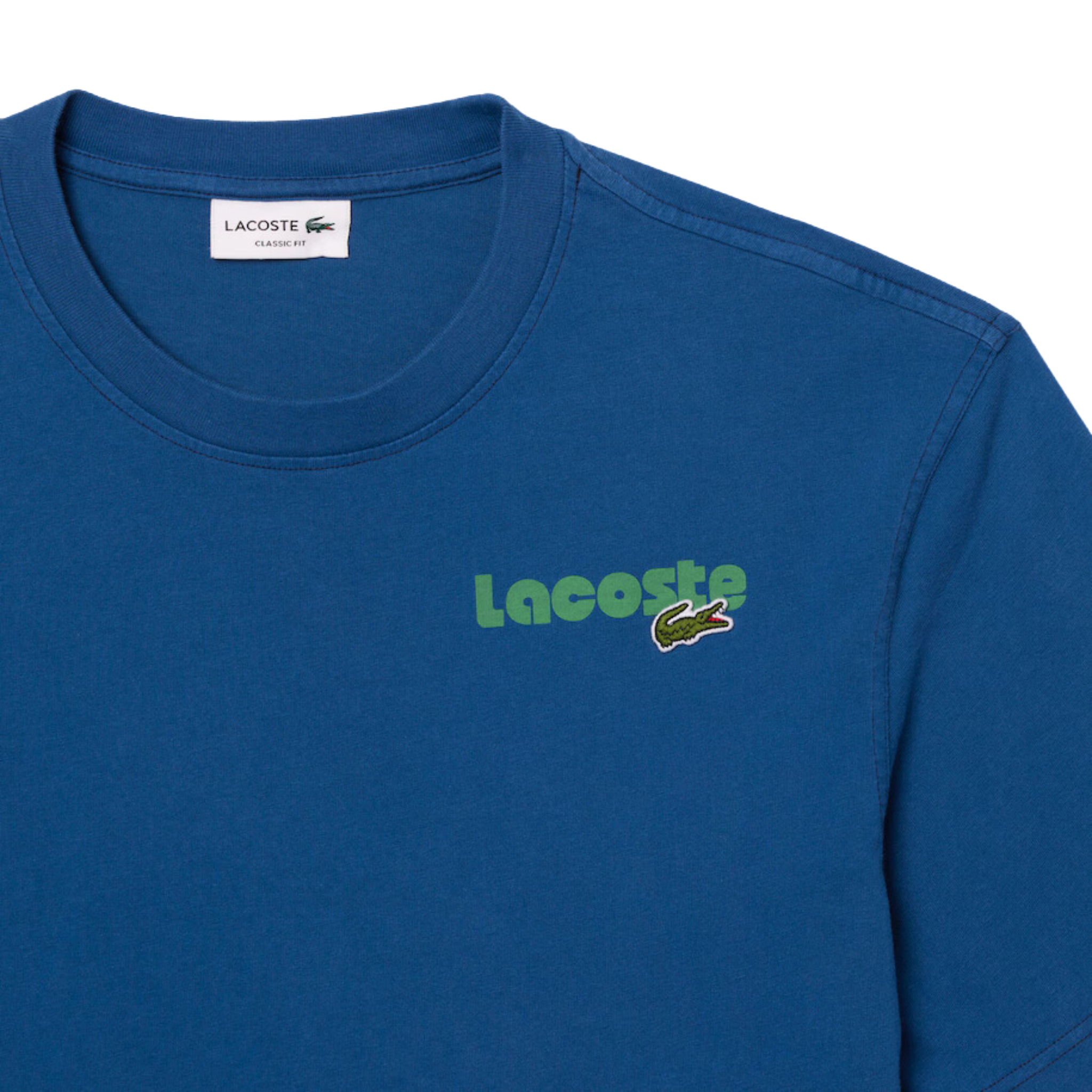 Lacoste Washed Effect T-Shirt (Blue) - TH7544 - Lacoste