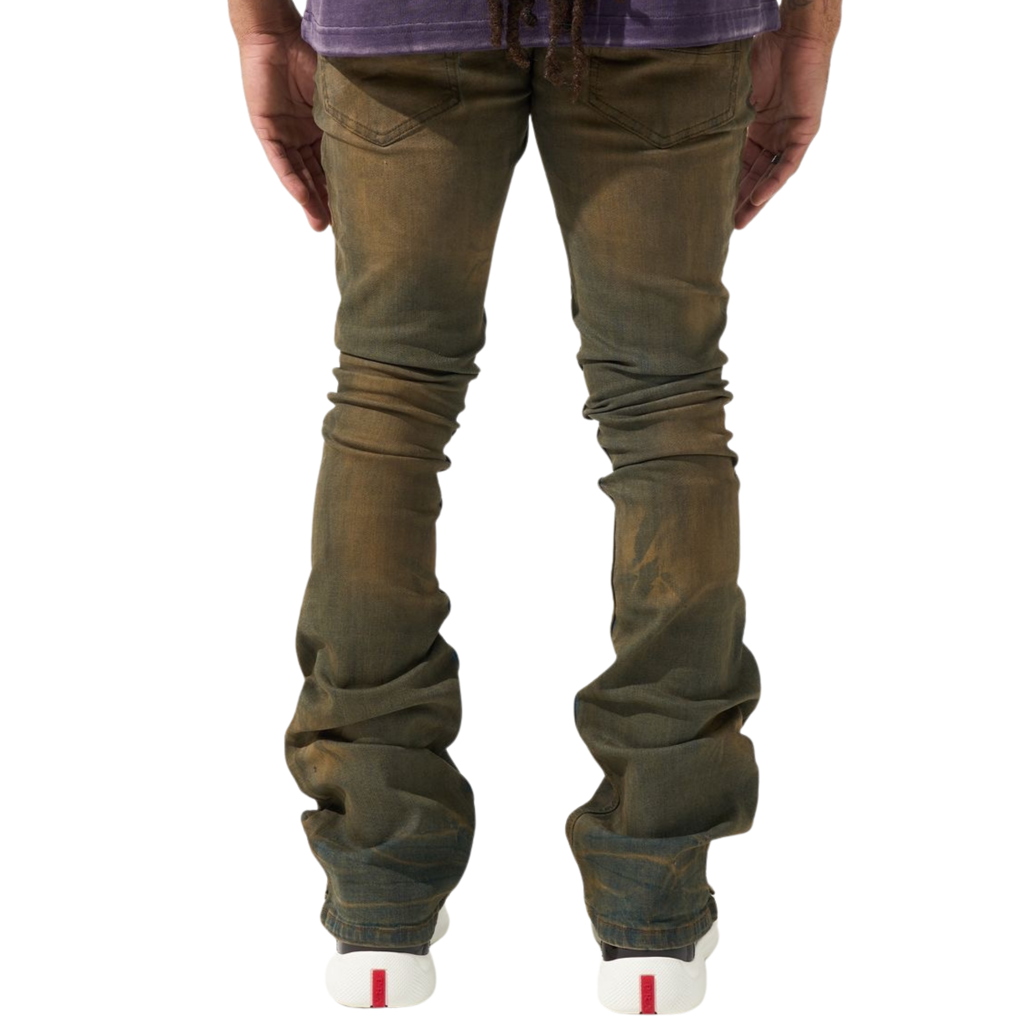 Serenede "OUD" Stacked Jeans (OUDWOOD)