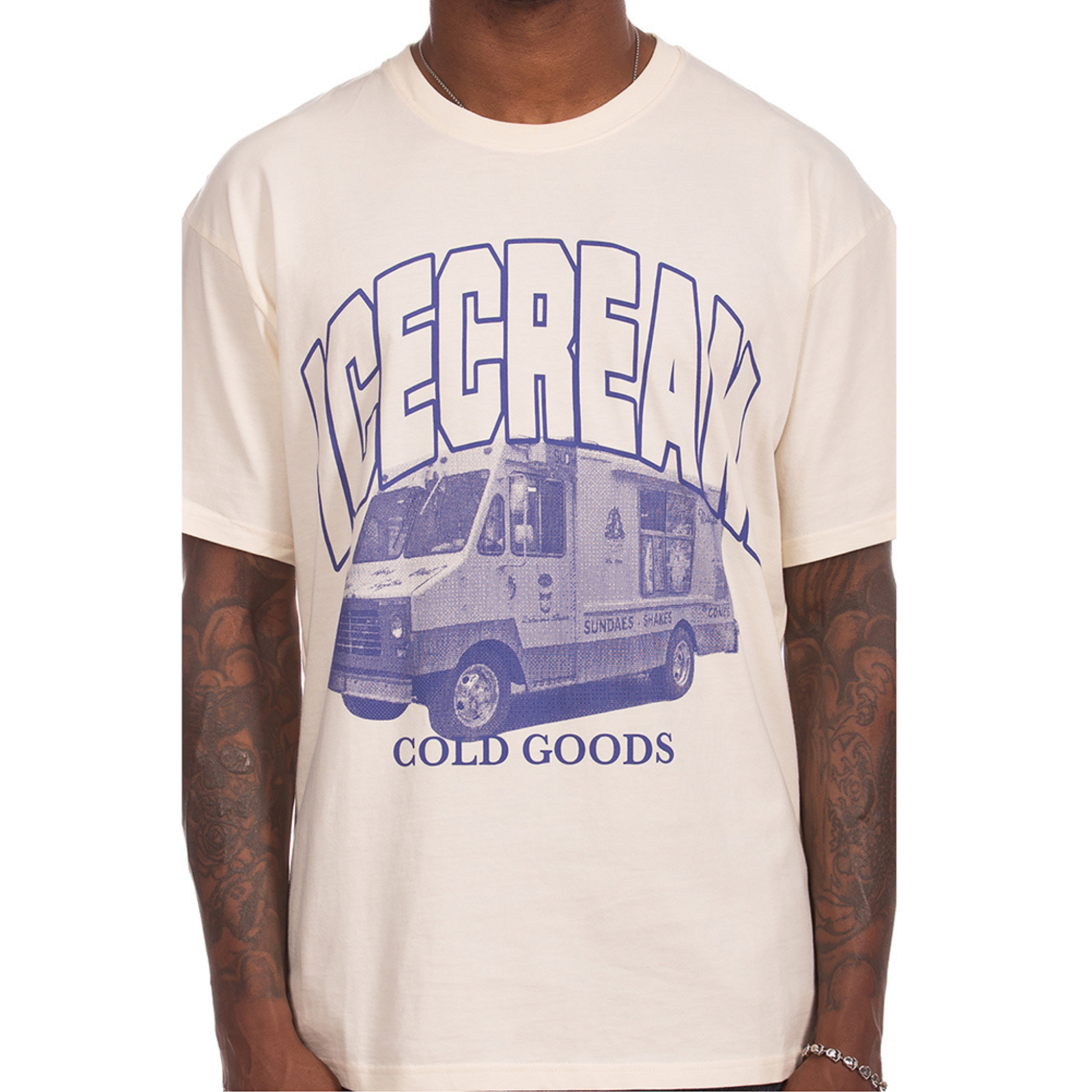 Icecream "Ride" SS Tee (White)
