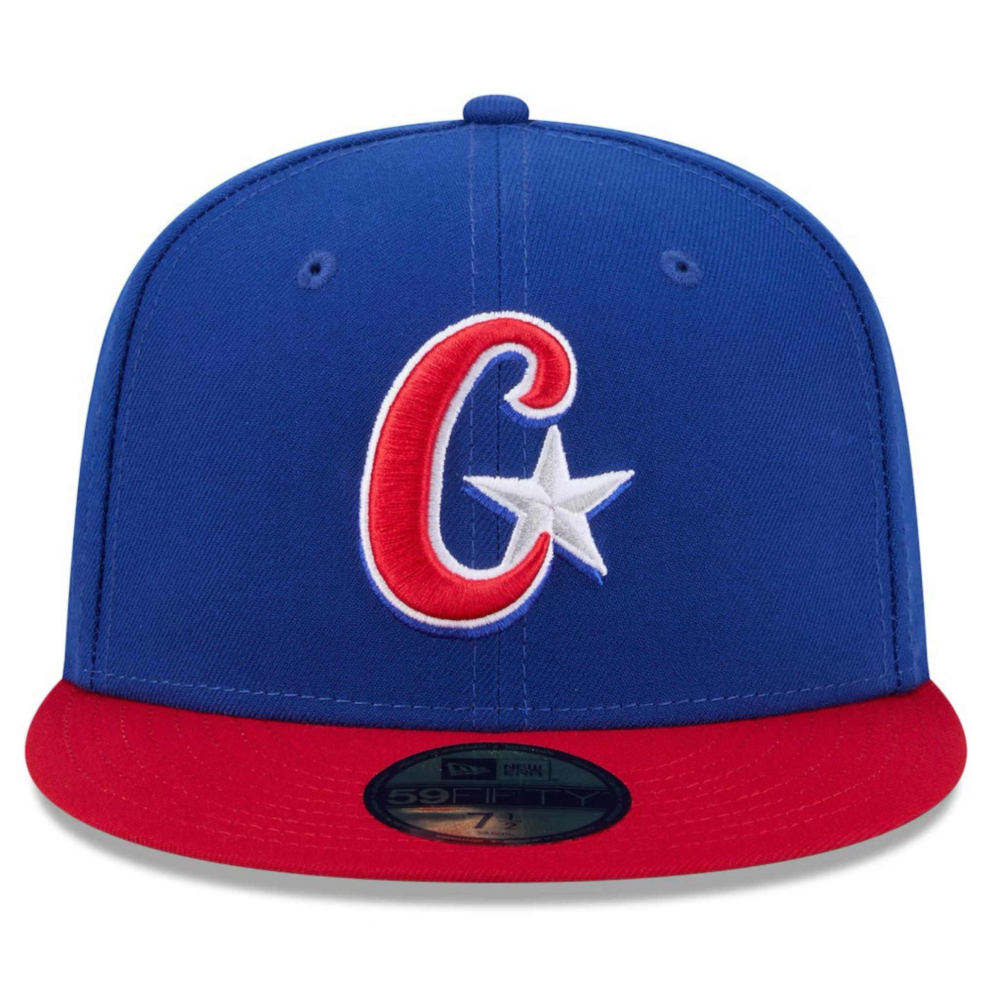 Cuba Baseball New Era 2026 World Baseball Classic 59FIFTY Fitted Hat - Blue/Red - New Era