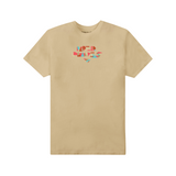 Paper Plane Mosaic Tee (Irish Cream) - Paper Plane