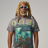DUAA "Cowboy" SS Tee (Faded Grey) - DUAA
