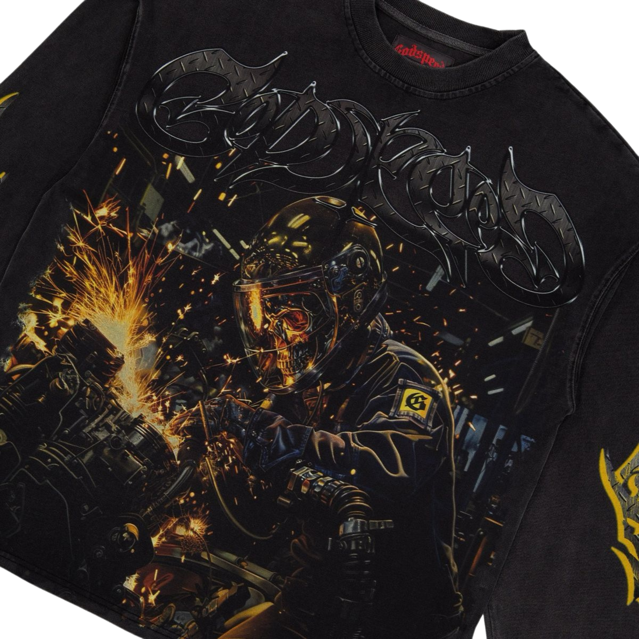 Godspeed "Under Construction" LS (Black Wash) - Godspeed