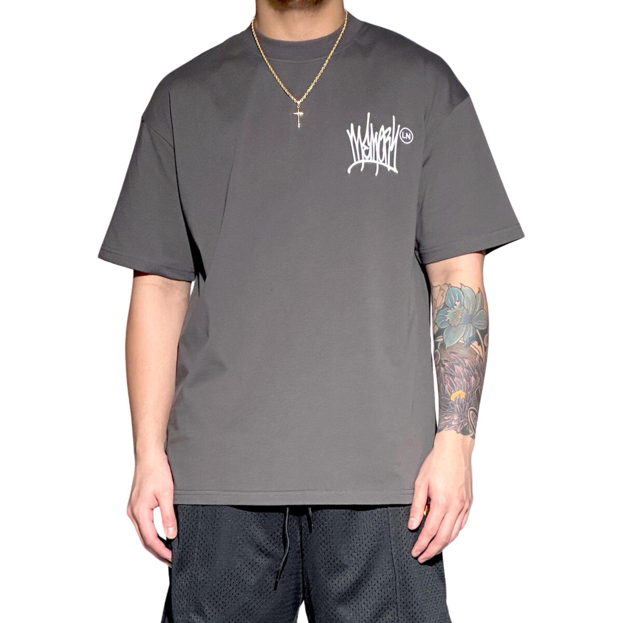 Memory Lane Paradise Tee (Grey)