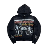 Mixed Emotion "Broken Wings" Hoodie (Black) - Mixed Emotion