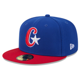 Cuba Baseball New Era 2026 World Baseball Classic 59FIFTY Fitted Hat - Blue/Red - New Era