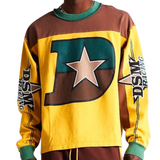 DSM "Supercross" Long Sleeve - (Brown/Yellow) - Diet Starts Monday