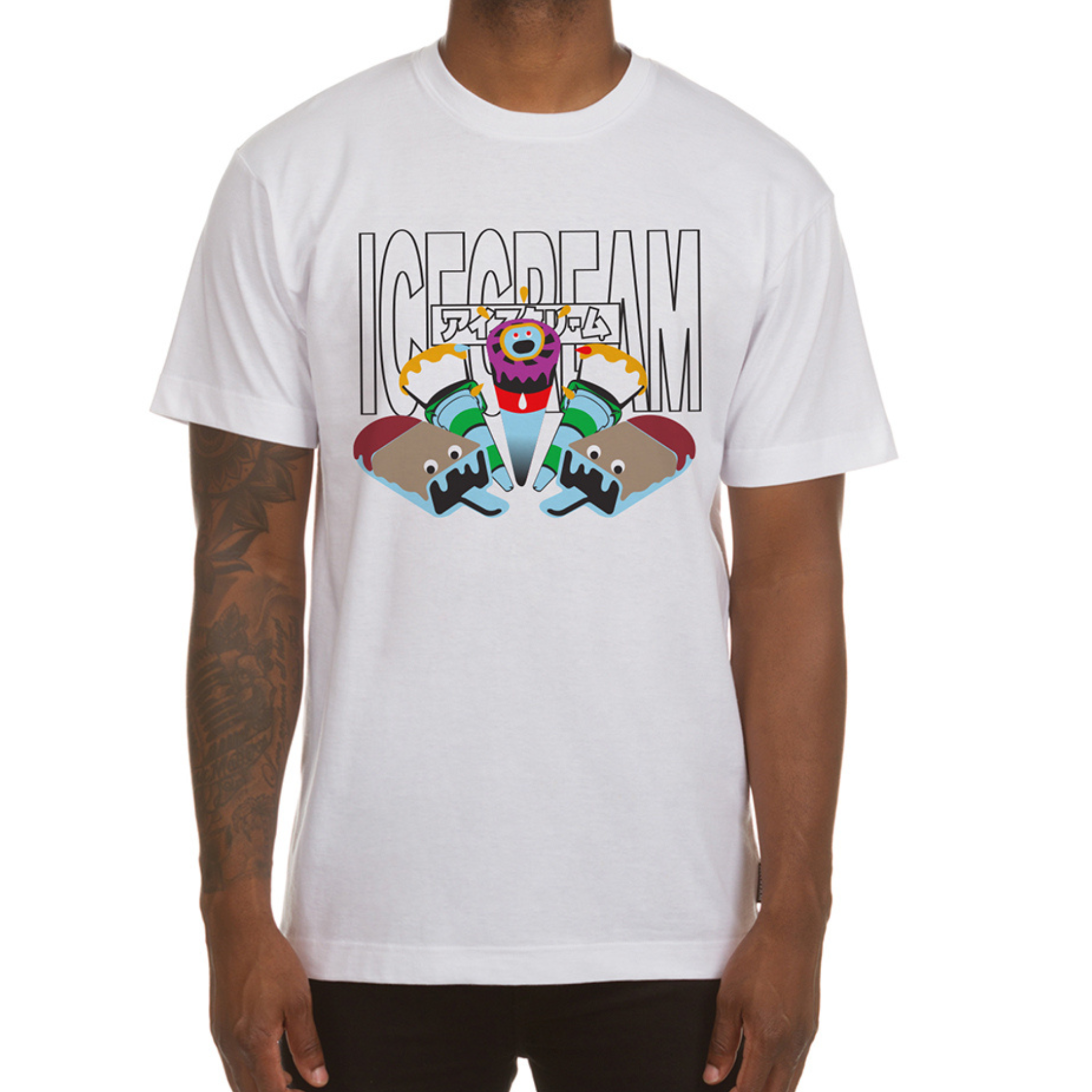 Icecream The Gang SS Tee (White)