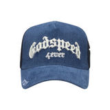 Godspeed GS Forever Trucker Hat (Saphire Corduroy)