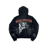 Mixed Emotion "Broken Wings" Hoodie (Black) - Mixed Emotion