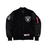 New Era x Alpha Industries Las Vegas Raiders L-2B  Bomber Jacket