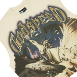 Godspeed "The Landing" Sleeveless Tee (Bone)