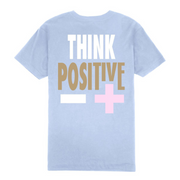 Outrank Think Positive T-shirt (Light Blue) - Outrank
