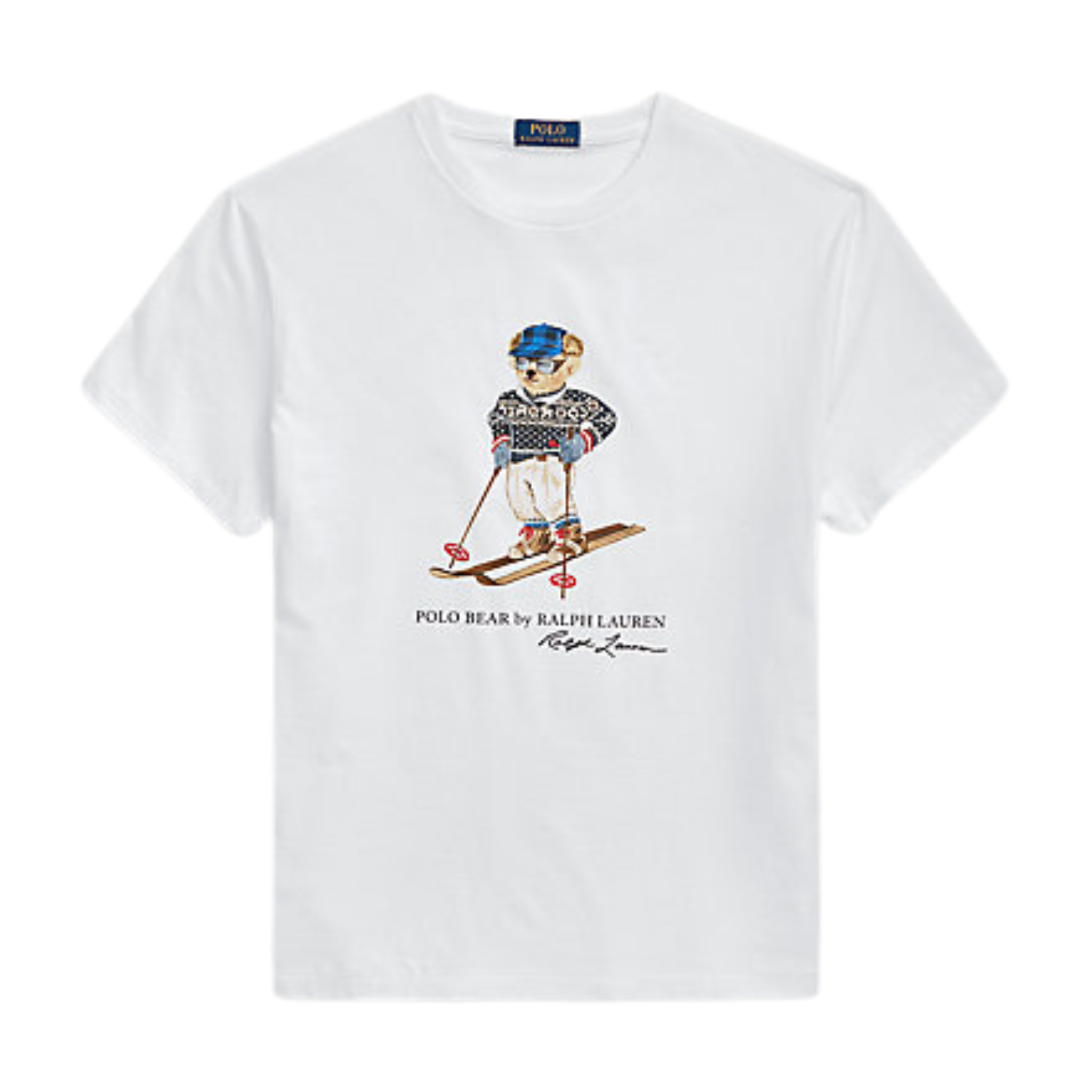 Polo Ralph Lauren Classic Fit Polo Bear Jersey T-Shirt (White) - Polo Ralph Lauren