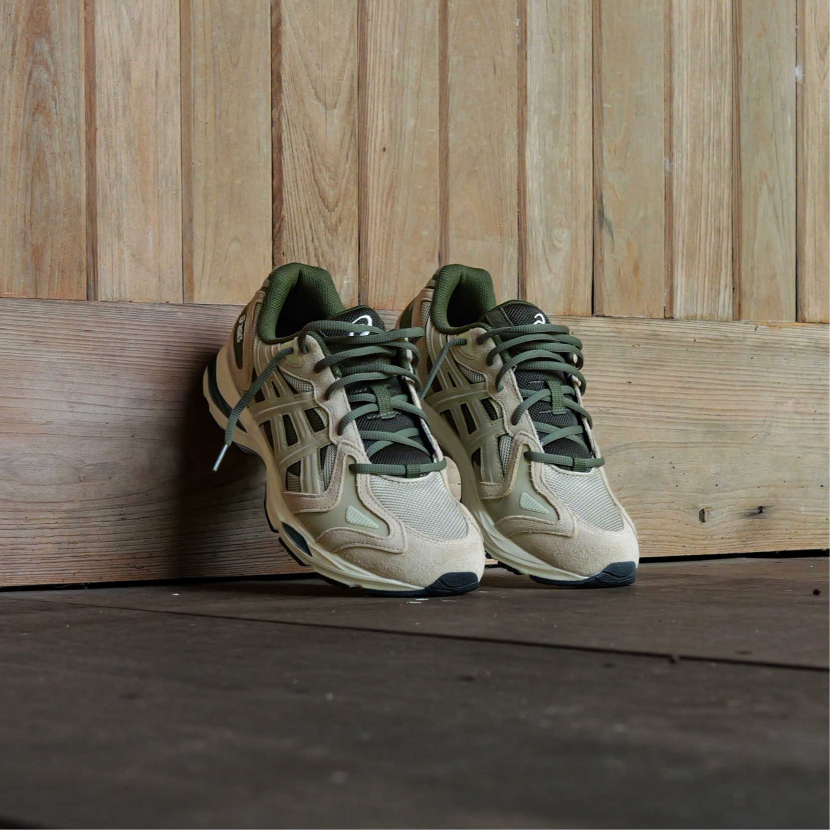 Mens Asics Gel K-1011 (Wood/Olive Canvas) - Asics