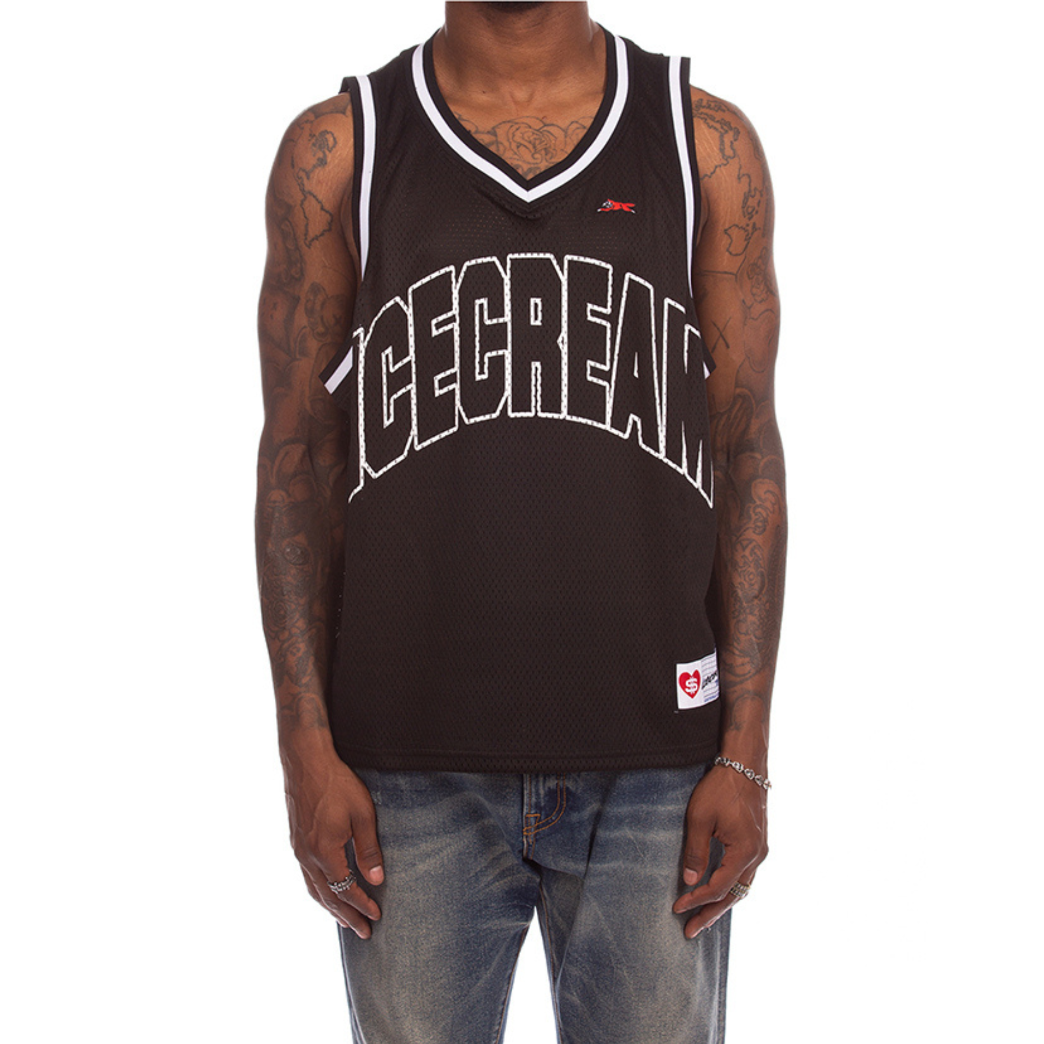 Icecream "Drumstick" Tank (Black) - Ice Cream