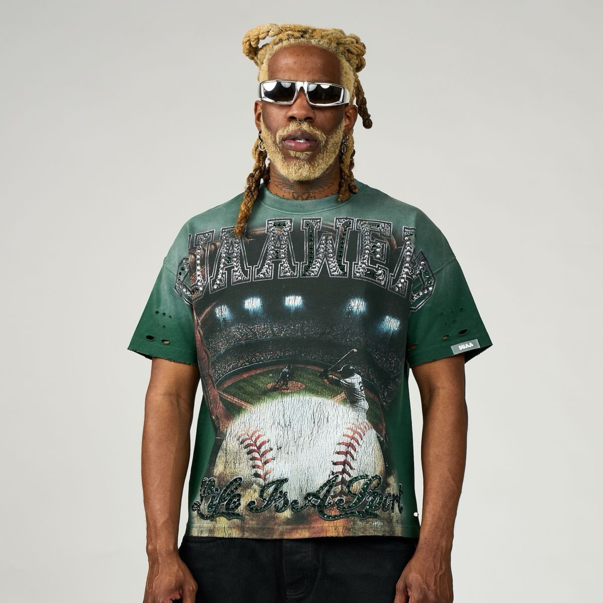 DUAA "Life Sport" SS Tee (Green) - DUAA