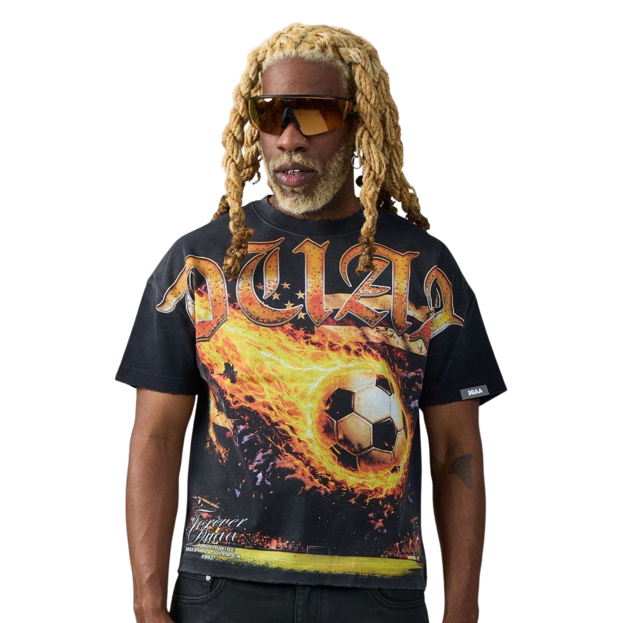 DUAA "FUTBOL" SS Tee (Black)