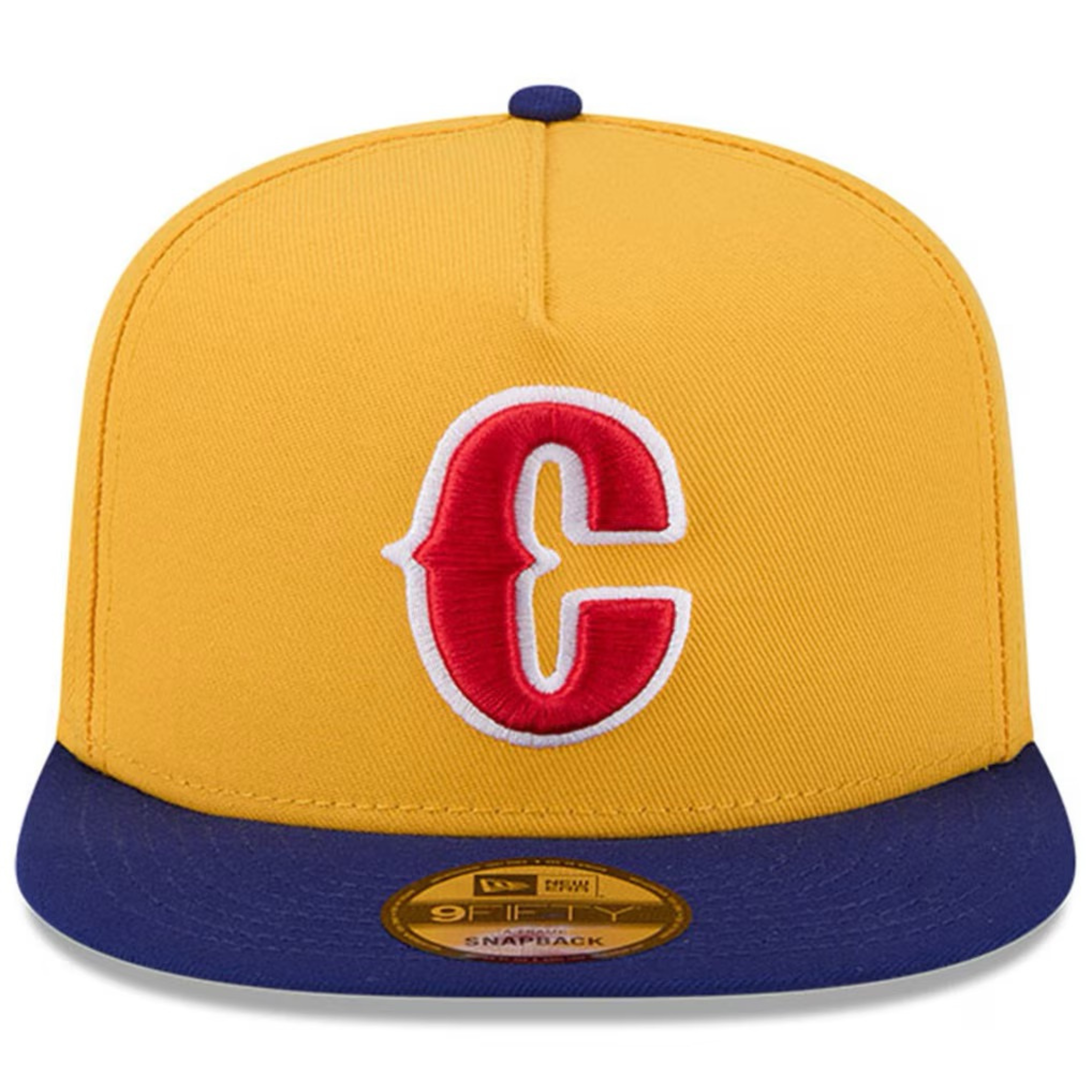 Colombia Baseball New Era 2026 World Baseball Classic 9FIFTY A-Frame Snapback Hat - Yellow/Blue - New Era