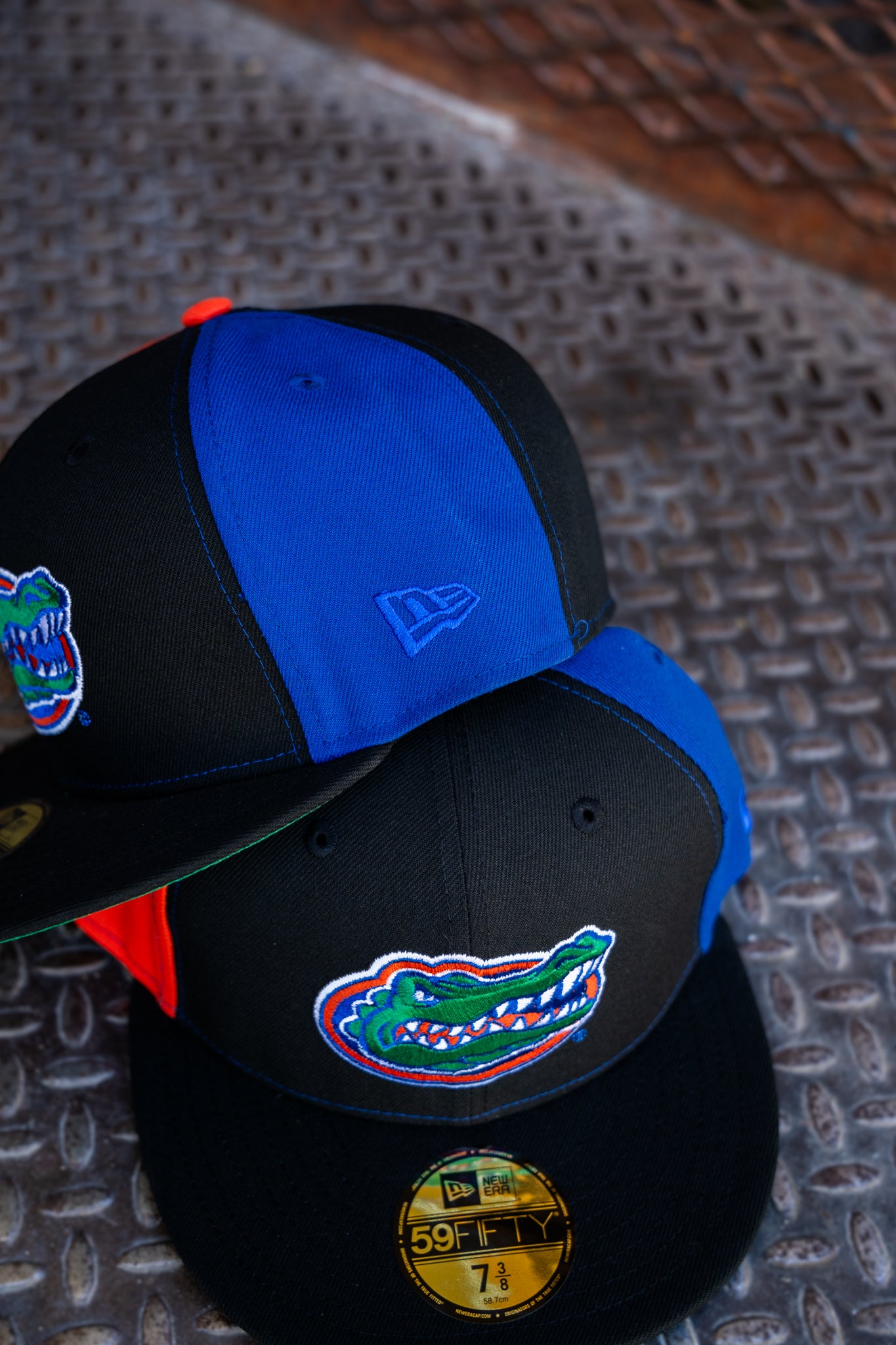 New Era Florida Gators Green UV (Black/Orange/Royal) 59Fifty Fitted