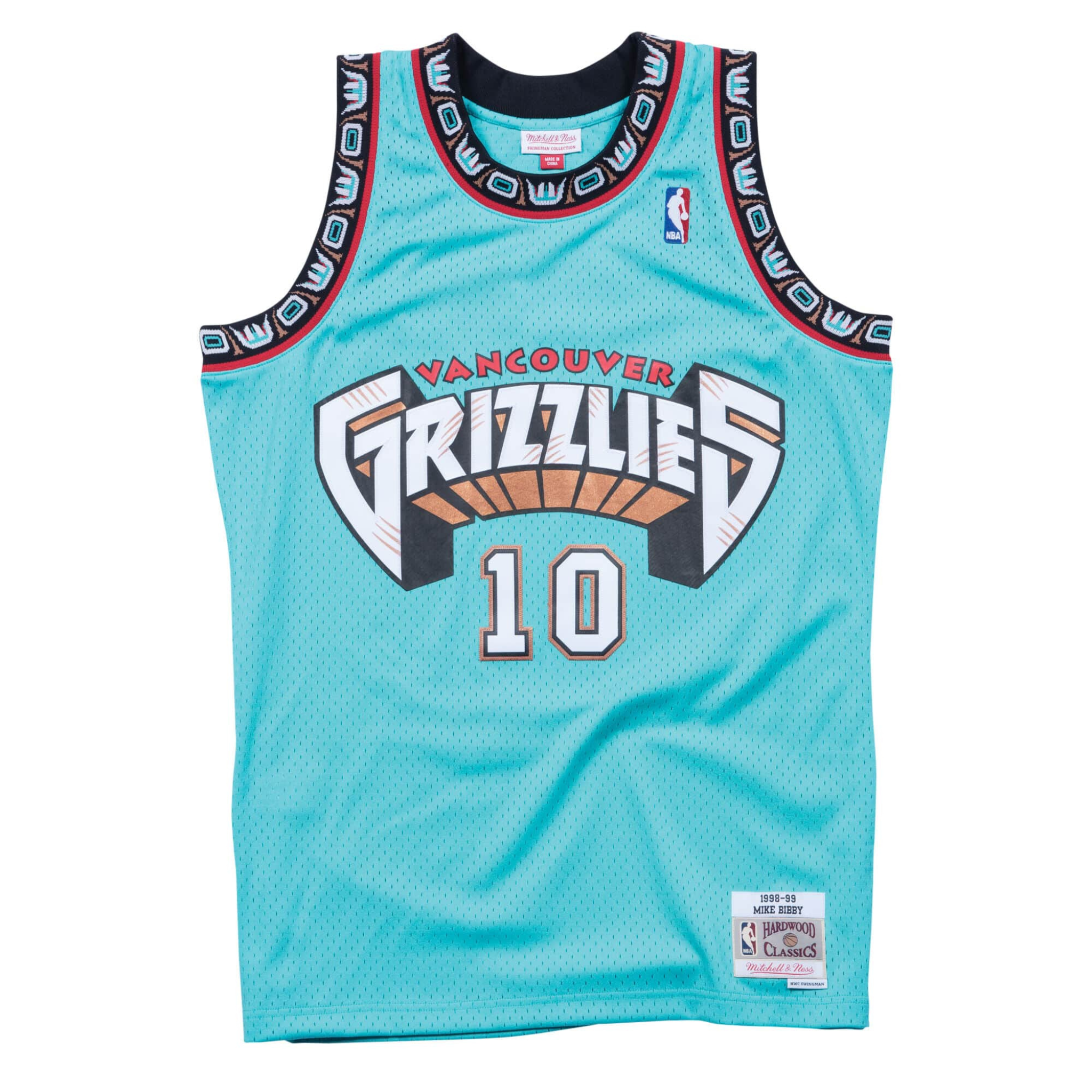 Mitchell N Ness Mike Bibby Vancouver Grizzlies Road 1998-99 Swingman Jersey - Mitchell & Ness