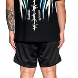 Memory Lane Core Graphic Mesh Short (Black)