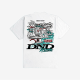 Outrank "DND Mode" Heavyweight T-shirt (White) - Outrank