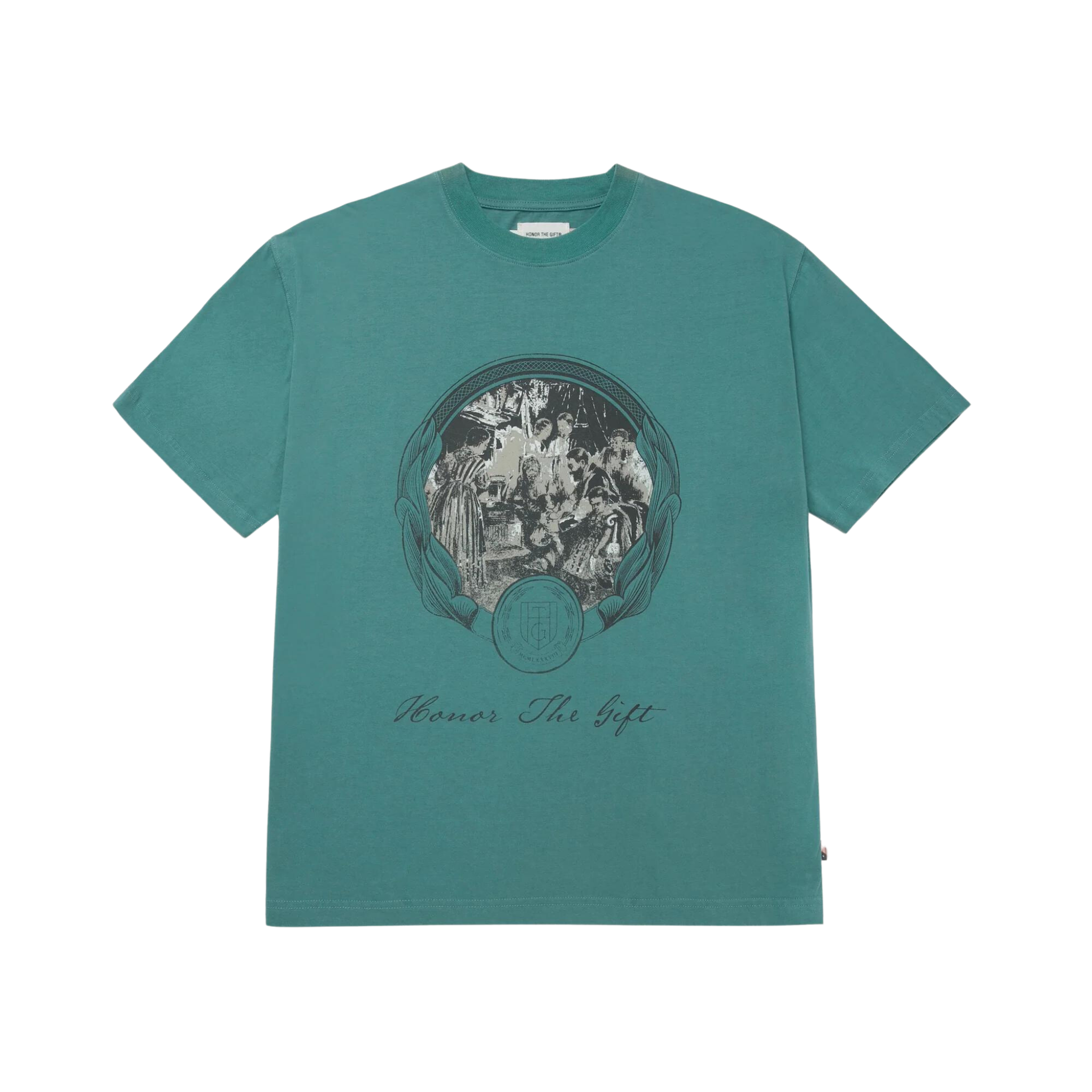 Honor The Gift Past and Future T-shirt (Teal) - Honor The Gift