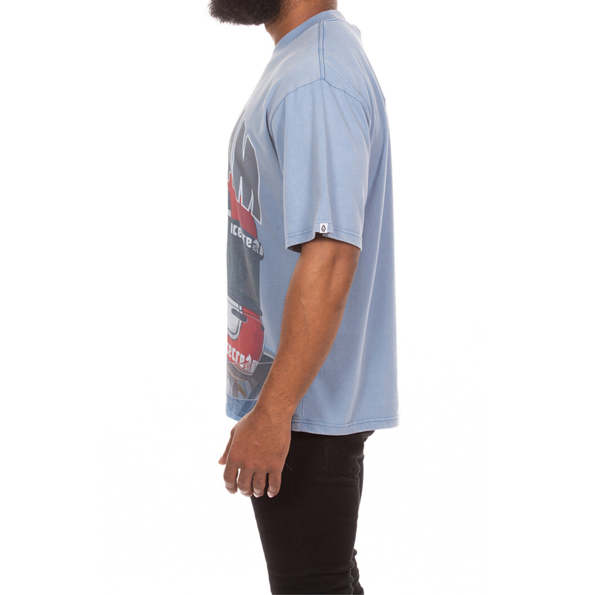 Icecream "Sponsor" SS Knit Oversized Tee (Allure) - Ice Cream