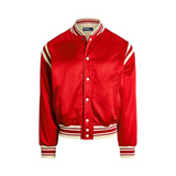 Polo Ralph Lauren Polo Ball Satin Rally Jacket (Red)