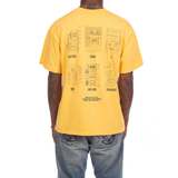 Billionaire Boys "Stores" SS Tee (Pale Marigold) - Billionaire Boys Club