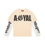 Godspeed "AGYAL" Layered T-Shirt (Bone) BOOM - Godspeed