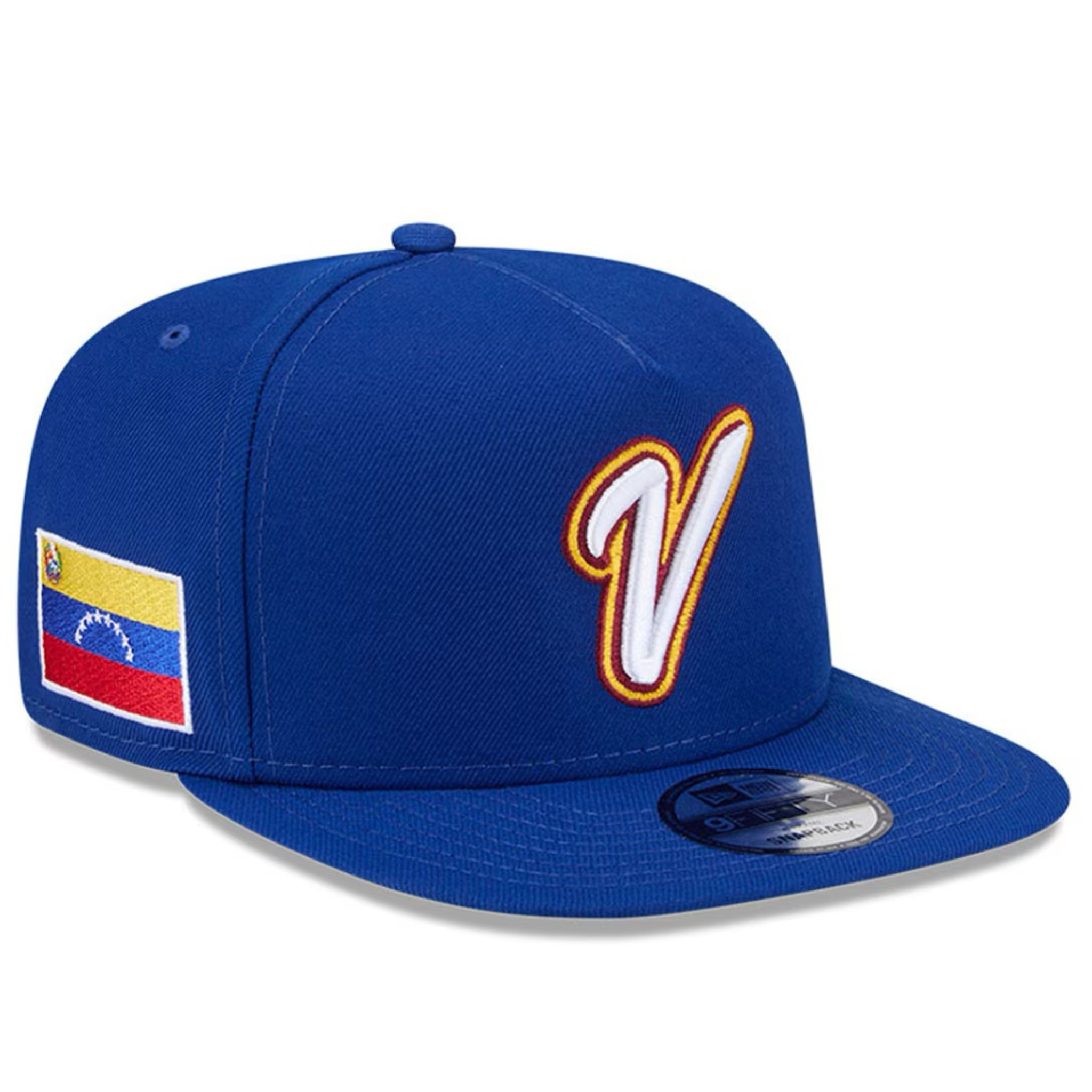Venezuela Baseball New Era 2026 World Baseball Classic 9FIFTY A-Frame Snapback Hat - Royal - New Era
