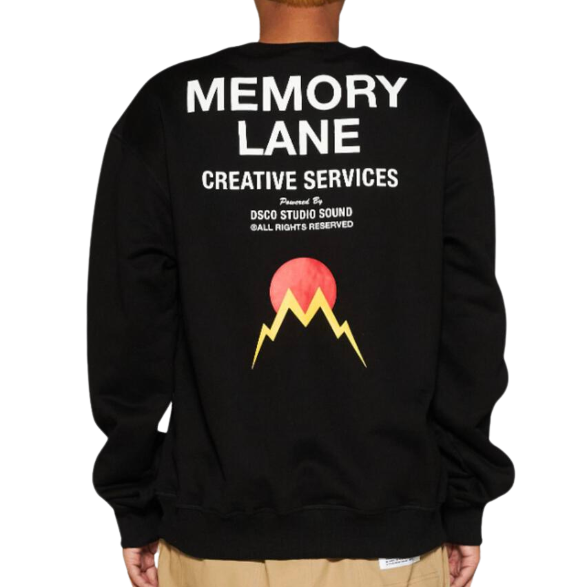 Memory Lane Creative Services Crewneck (Black) - Memory Lane