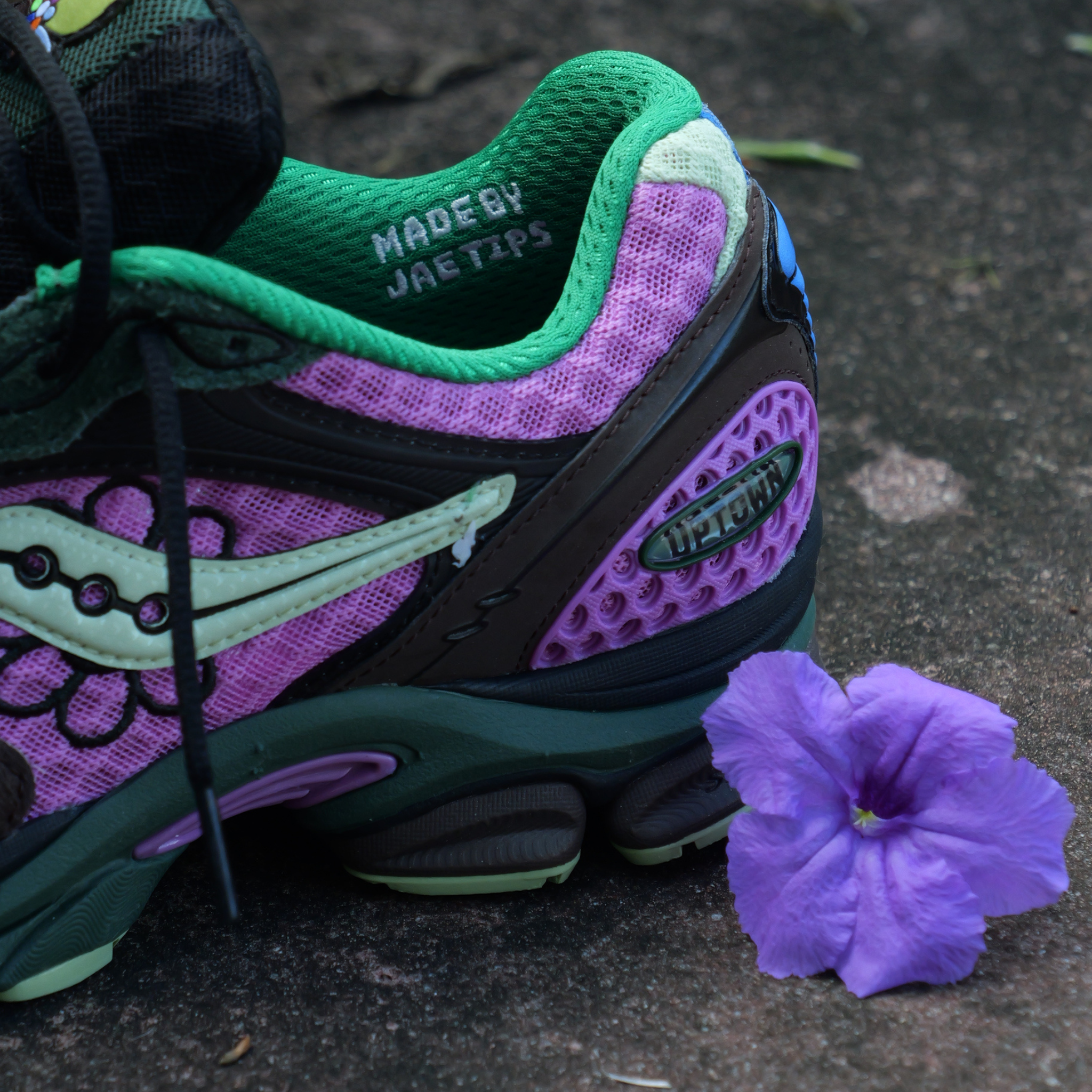 SAUCONY X JAE TIPS Progrid Triumph 4 Perilla (Violet/Earth) - VIP Saucony