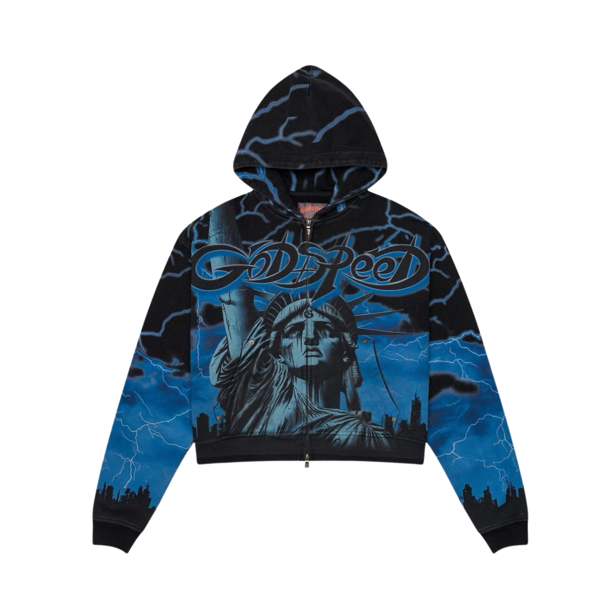 Godspeed "Voltage" Zip Hoodie (Blue)
