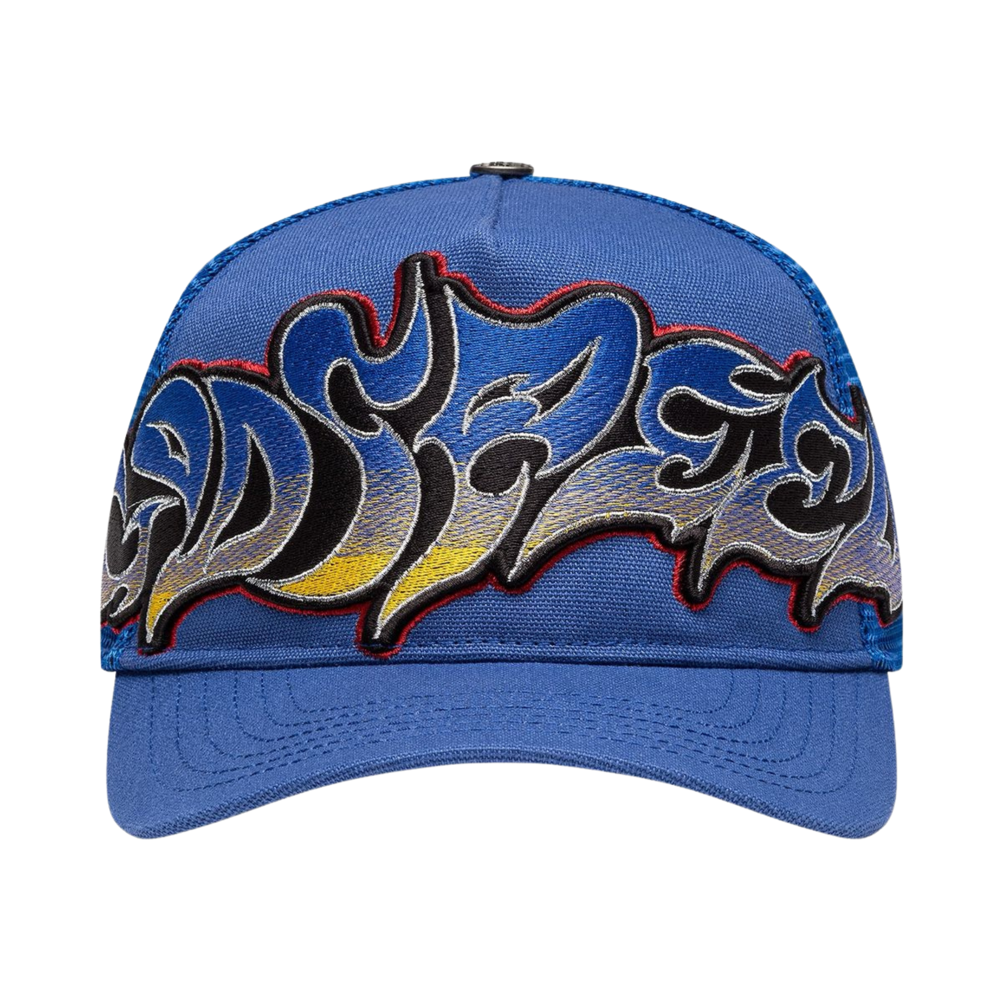 Godspeed GS Neo Trucker Hat (Blue/Yellow/Red) - Godspeed